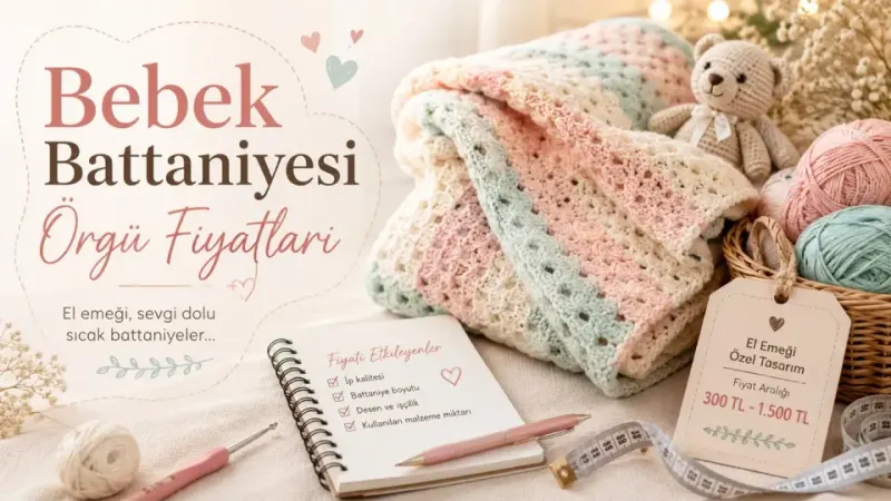 Bebek Battaniyesi Örgü Fiyatları Neye Göre Değişir?