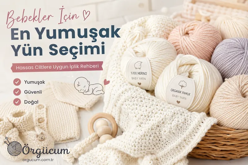 Bebekler İçin En Yumuşak Yün Seçimi: Hassas Ciltlere Uygun İplik Rehberi
