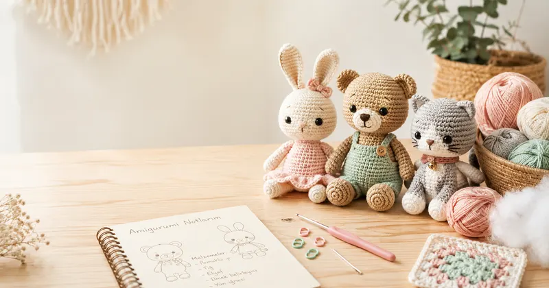 Amigurumiye Yeni Başlayanlar İçin Bilmeniz Gereken Her Şey