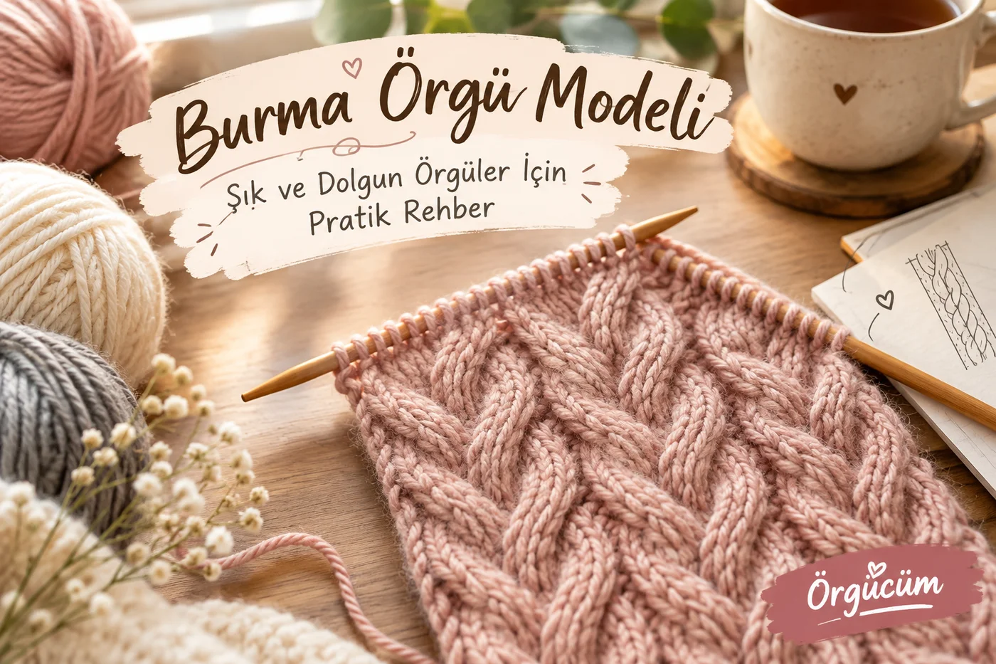 Burma Örgü Modeli: Şık ve Dolgun Örgüler İçin Pratik Rehber